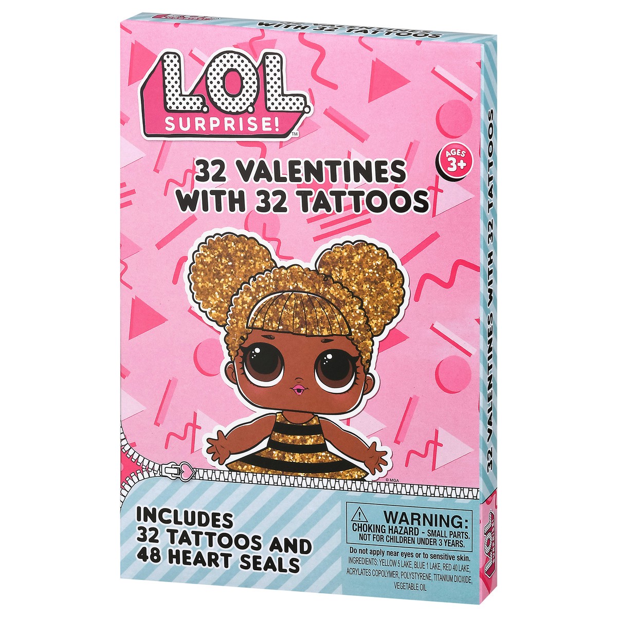 slide 3 of 10, IG Design Group Valentine Cards Tatoo LOL Surprise, 1 ct