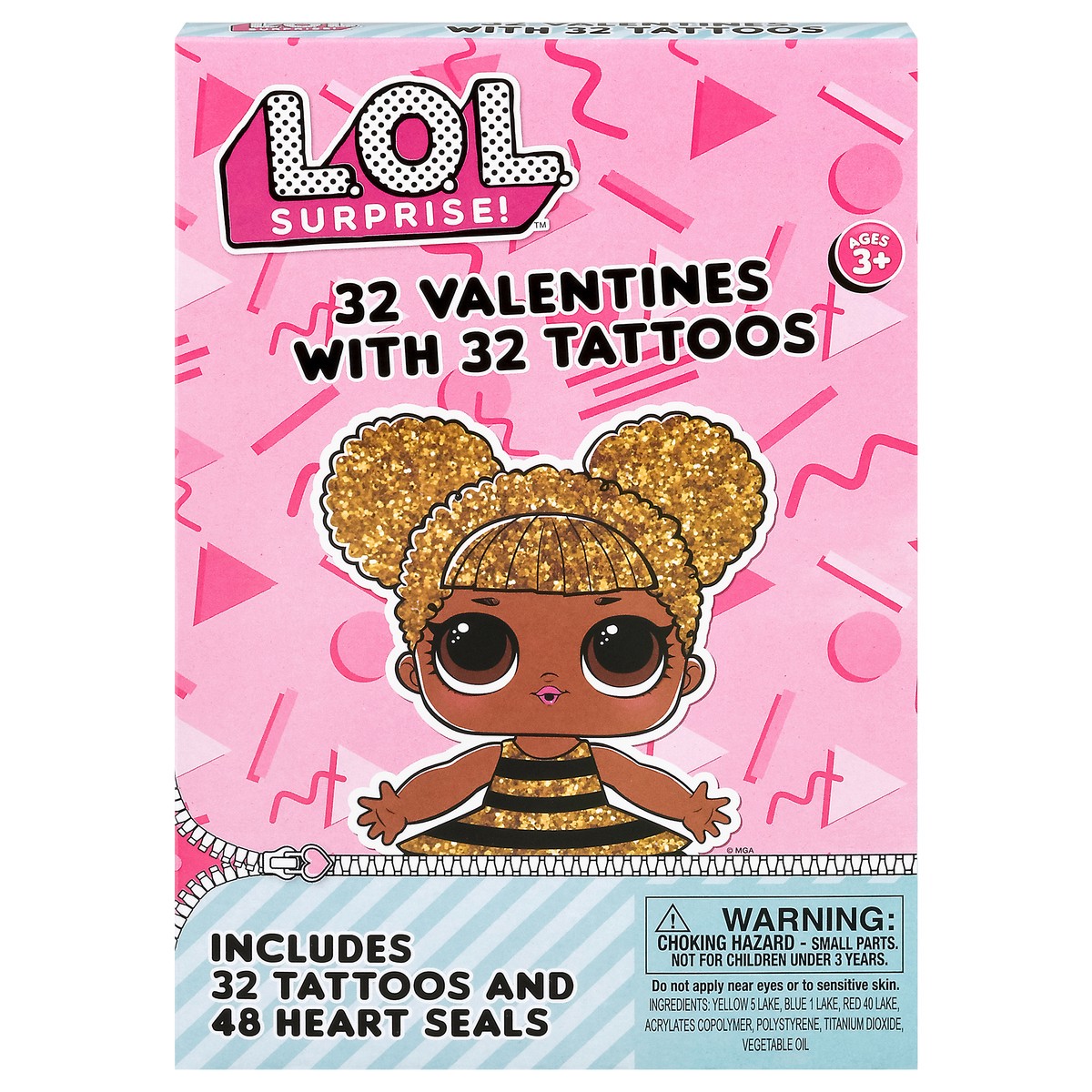 slide 1 of 10, IG Design Group Valentine Cards Tatoo LOL Surprise, 1 ct