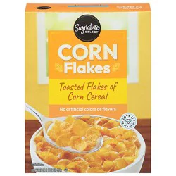 Signature Select Cereal Corn Flakes - 18 Oz
