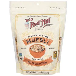 Bob's Red Mill Hot Or Cold Old Country Style Muesli - 18 Oz