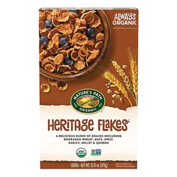 Nature's Path Organic Heritage Flakes Breakfast Cereal - 13.25 Oz