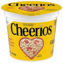 Cheerios Cereal Whole Grain Oat Toasted Honey Nut Cup - 1.3 Oz