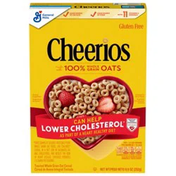 Cheerios Cereal Whole Grain Oat Toasted - 8.9 Oz