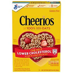 Cheerios Cereal Whole Grain Oat Toasted - 8.9 Oz