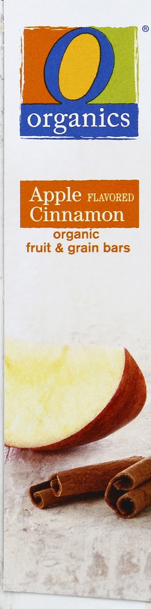 slide 3 of 4, O Orgnc Bar Fruit & Grain Apple Cinnamon, 