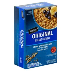 Signature Select Oatmeal Instant Original Flavor - 12-0.98 Oz