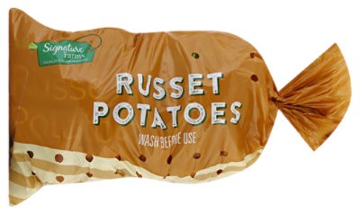 slide 1 of 1, Signature Select/farms Potatoes Russet 5lb Bag, 