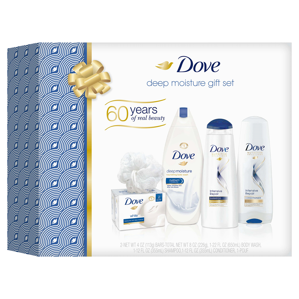 slide 2 of 2, Dove Deep Moisture Holiday Gift Set, 5 ct