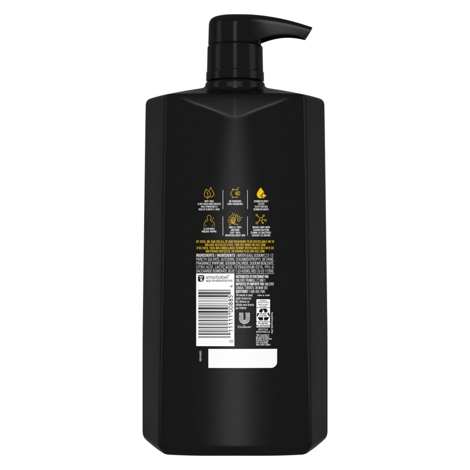 slide 2 of 2, AXE Body Wash 32 oz, 32 oz