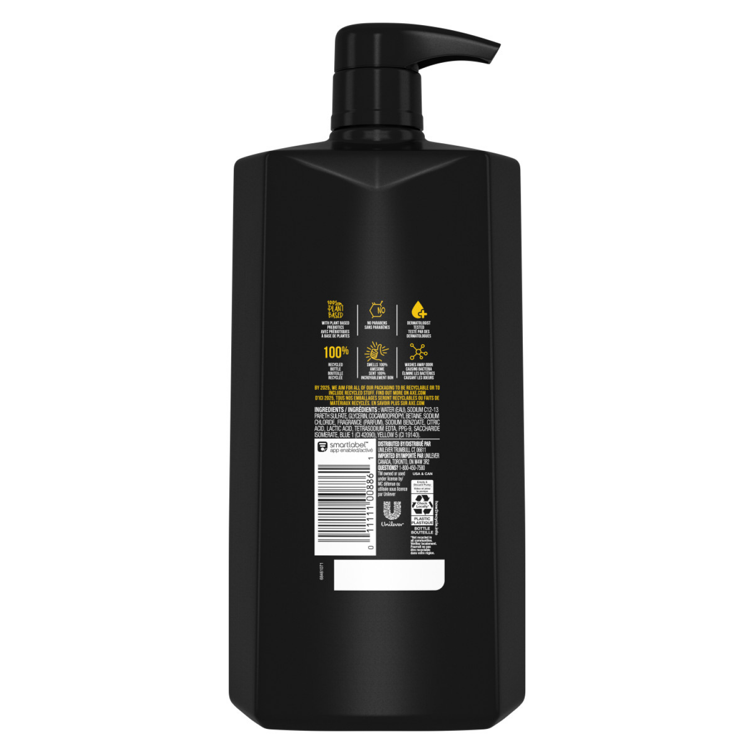 slide 2 of 2, AXE Body Wash Apollo, 32 oz Pump, 32 oz