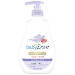 Baby Dove Sensitive Skin Care Baby Wash Calming Moisture 13 oz