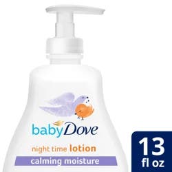 Dove Baby Dove Calming Nights Warm Milk & Chamomile Calming Scent Night Time Lotion - 13 fl oz