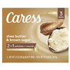slide 6 of 17, Caress Shea Butter & Brown Sugar Beauty Bar Soap, 13.5 oz