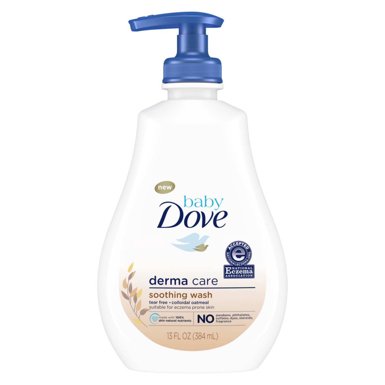 slide 4 of 5, Baby Dove Derma Care Soothing Wash 13 Oz, 13 fl oz