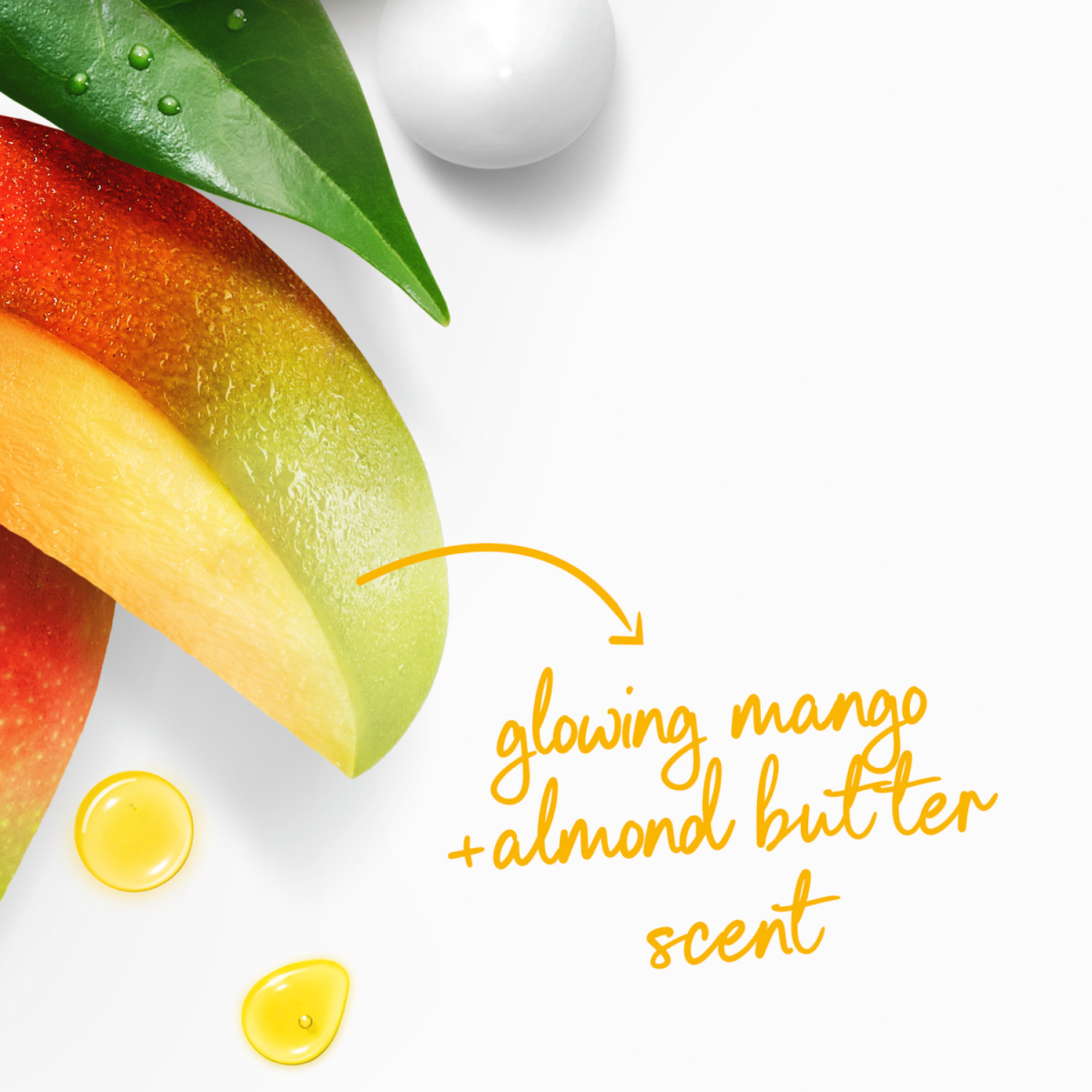 slide 3 of 5, Dove Body Wash Glow Mango & Almond Butter 20 oz, 20 fl oz