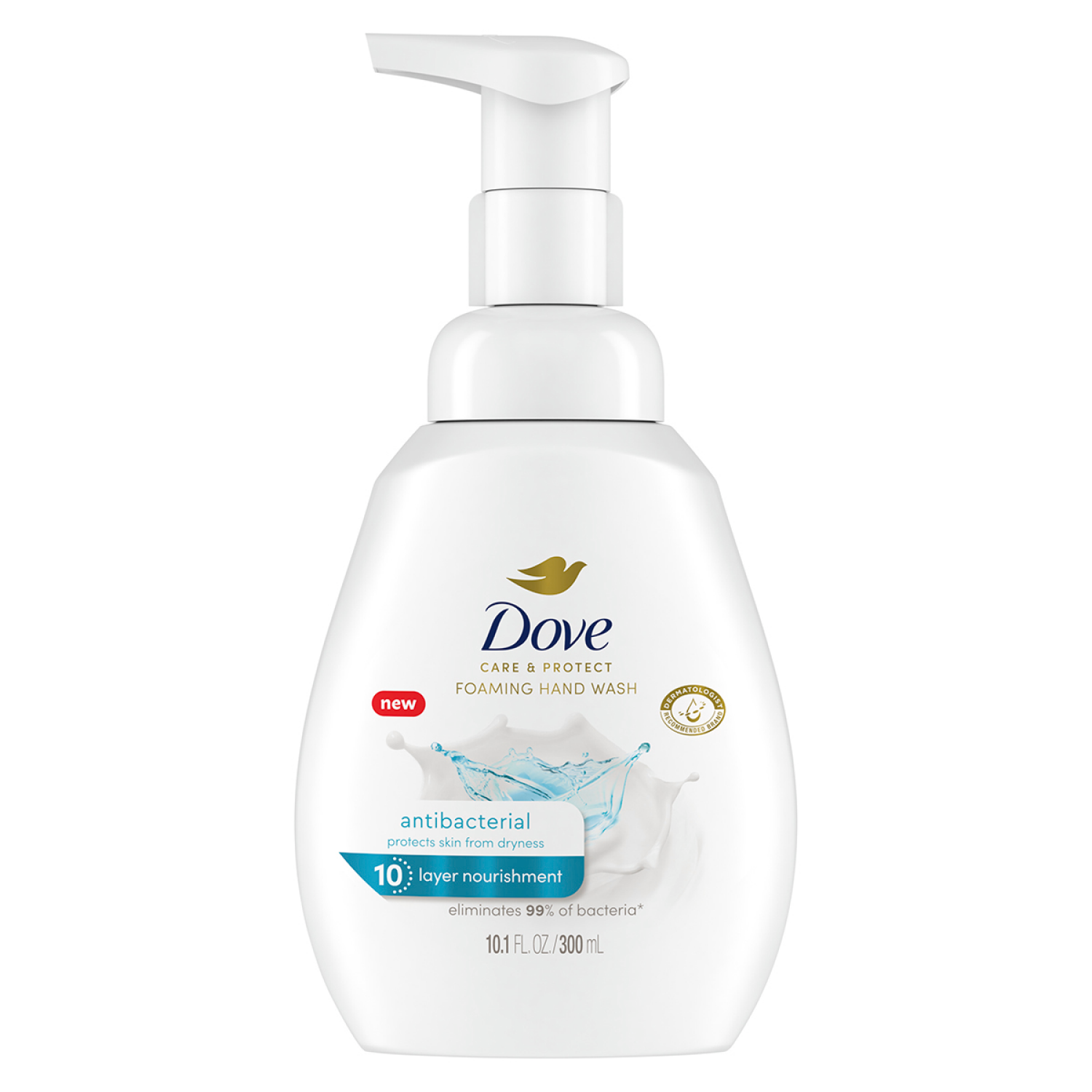 slide 4 of 5, Dove Foaming Hand Wash Antibacterial 10.1 fl oz, 10.1 fl oz