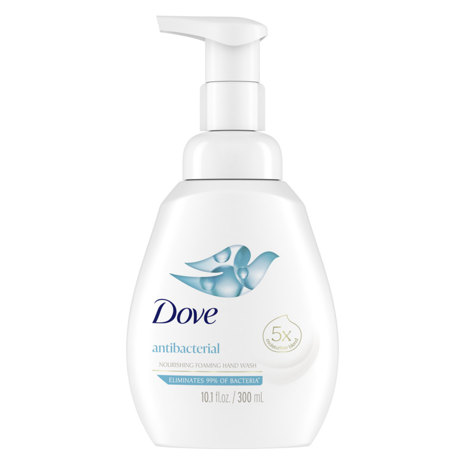 slide 1 of 5, Dove Foaming Hand Wash Antibacterial 10.1 fl oz, 10.1 fl oz