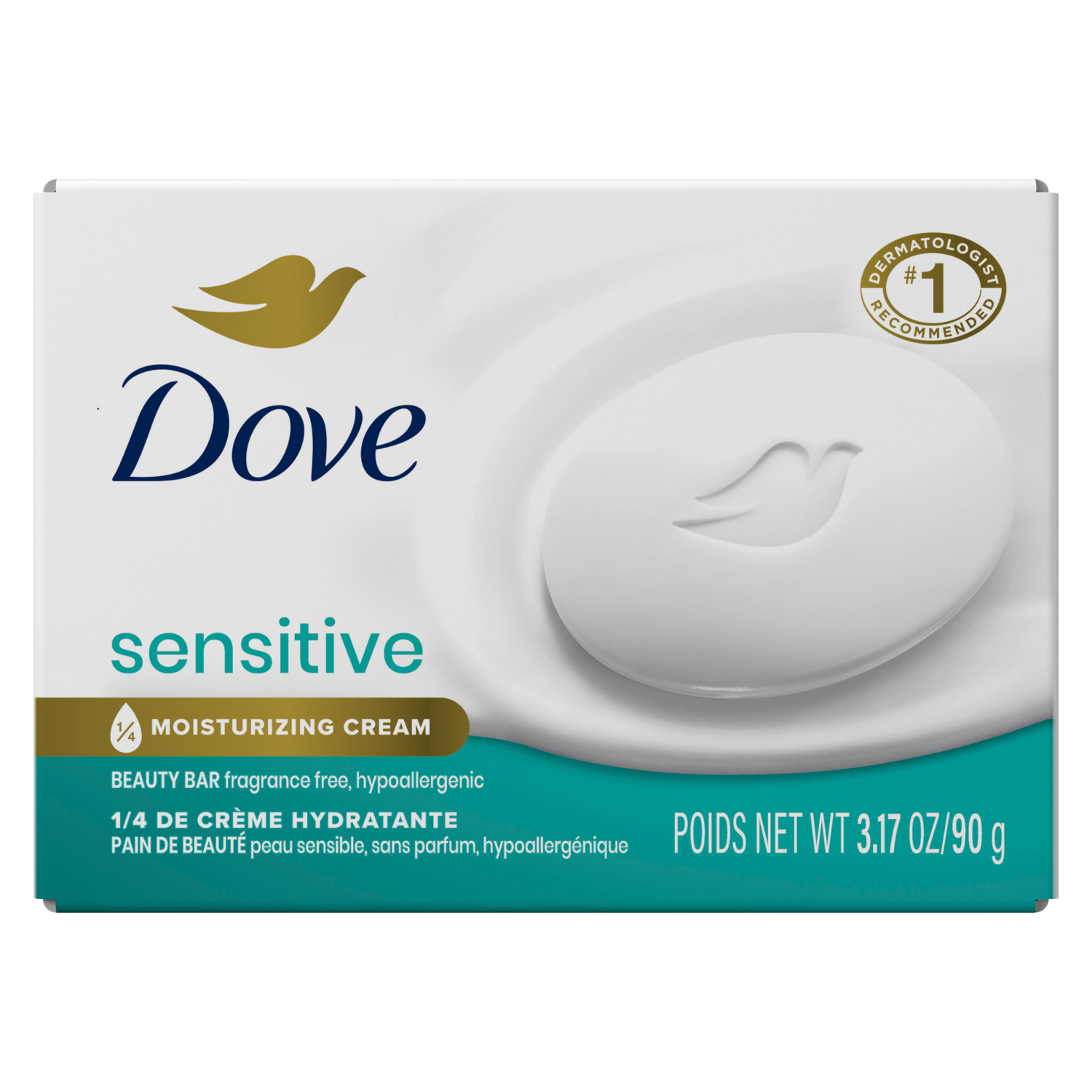 slide 4 of 5, Dove Beauty Bar 3.17 oz, 3.15 oz