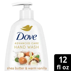 Dove Advanced Care Shea Butter & Warm Vanilla Hand Wash 12 fl oz
