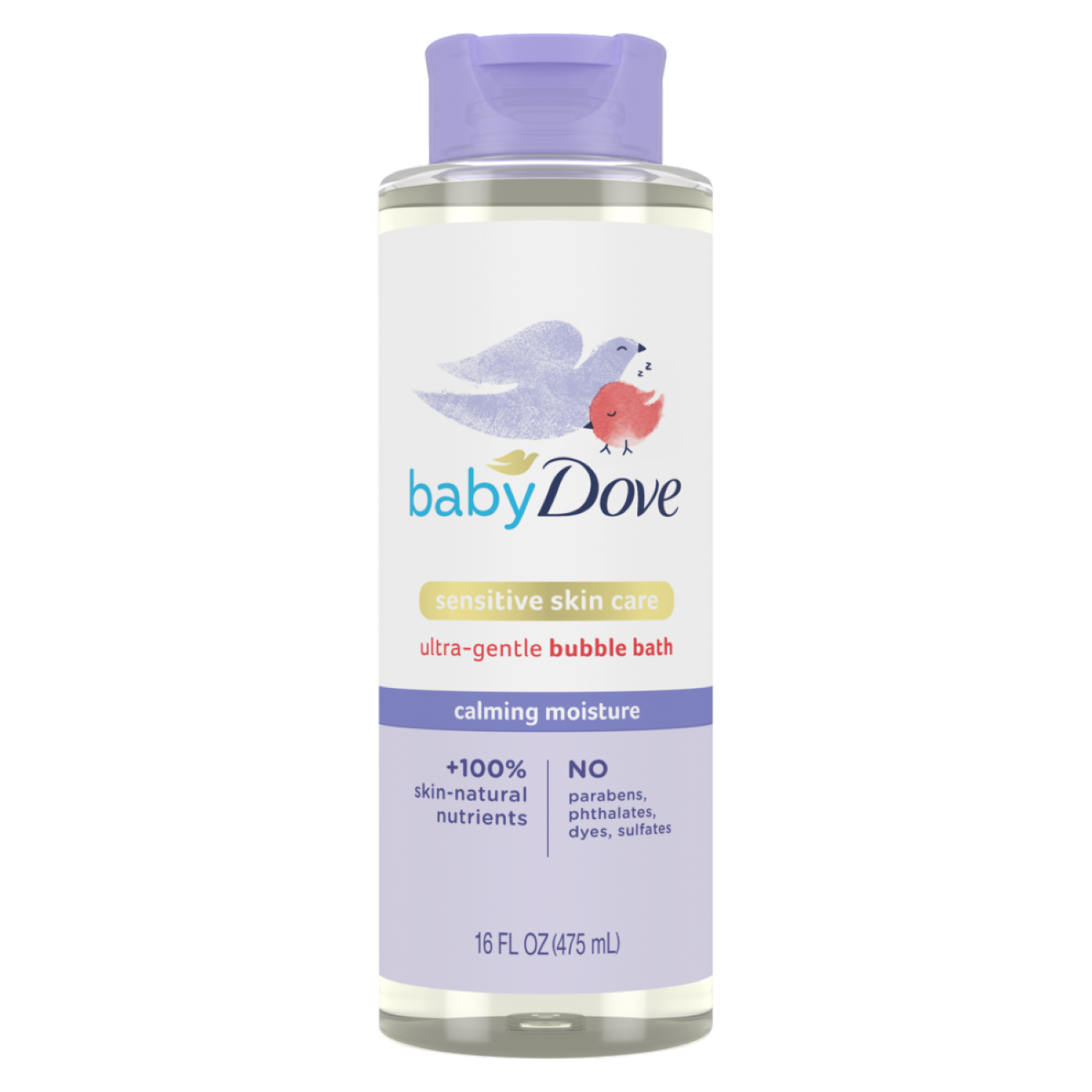 slide 2 of 6, Baby Dove Calming Nights Bubble Bath - 16oz, 16 oz