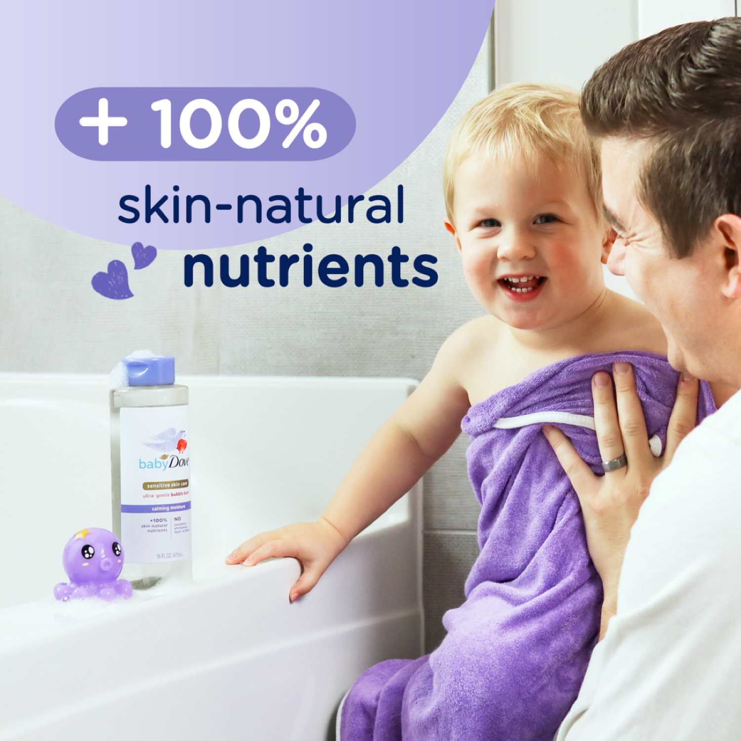 slide 6 of 6, Baby Dove Calming Nights Bubble Bath - 16oz, 16 oz