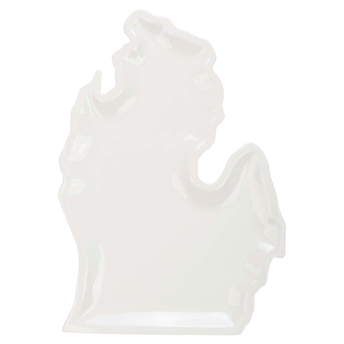 slide 1 of 1, BIA Michigan Shape White Platter, 13.75 in, 13.75 in