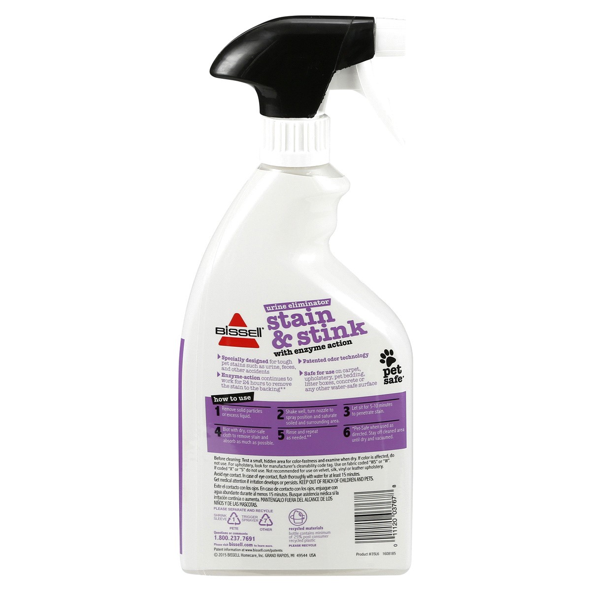 slide 2 of 2, Bissell Stain & Stink Remover for Dogs, 22 fl oz