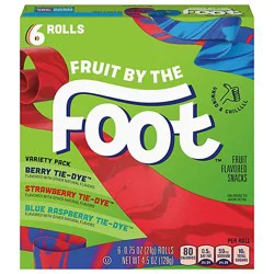 Fruit By The Foot Fruit Flavored Snacks Variety Pack - 6-0.75 Oz