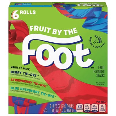 slide 1 of 13, Fruit By The Foot Fruit Flavored Snacks Variety Pack - 6-0.75 Oz, 6 ct