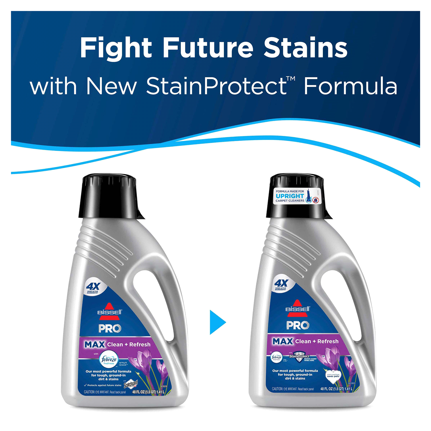 slide 4 of 5, BISSELL 48oz Professional Cleaning Formula with Febreze, 48 oz