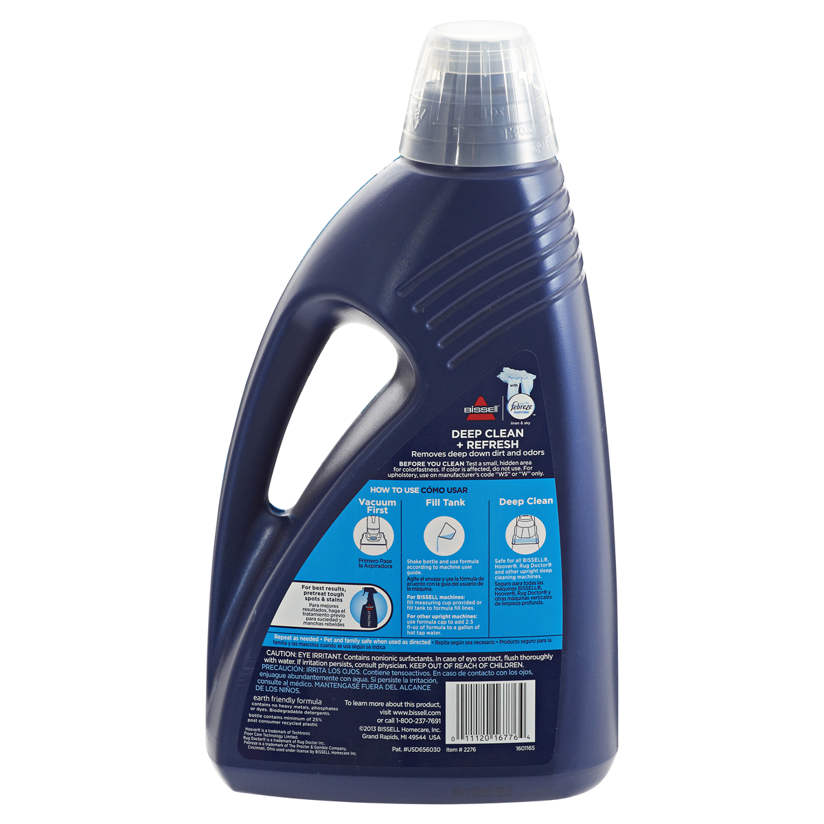 slide 2 of 2, Bissell Deep Clean + Refresh with Febreze Freshness Formula 2276, 60 oz