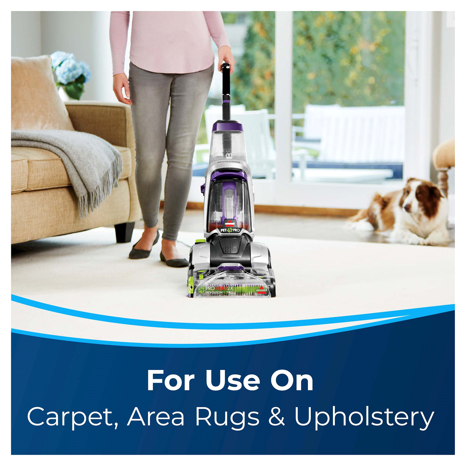 slide 2 of 5, Bissell Pet With Oxy Clean + Fresh Febreze Carpet Cleaner, 60 fl oz