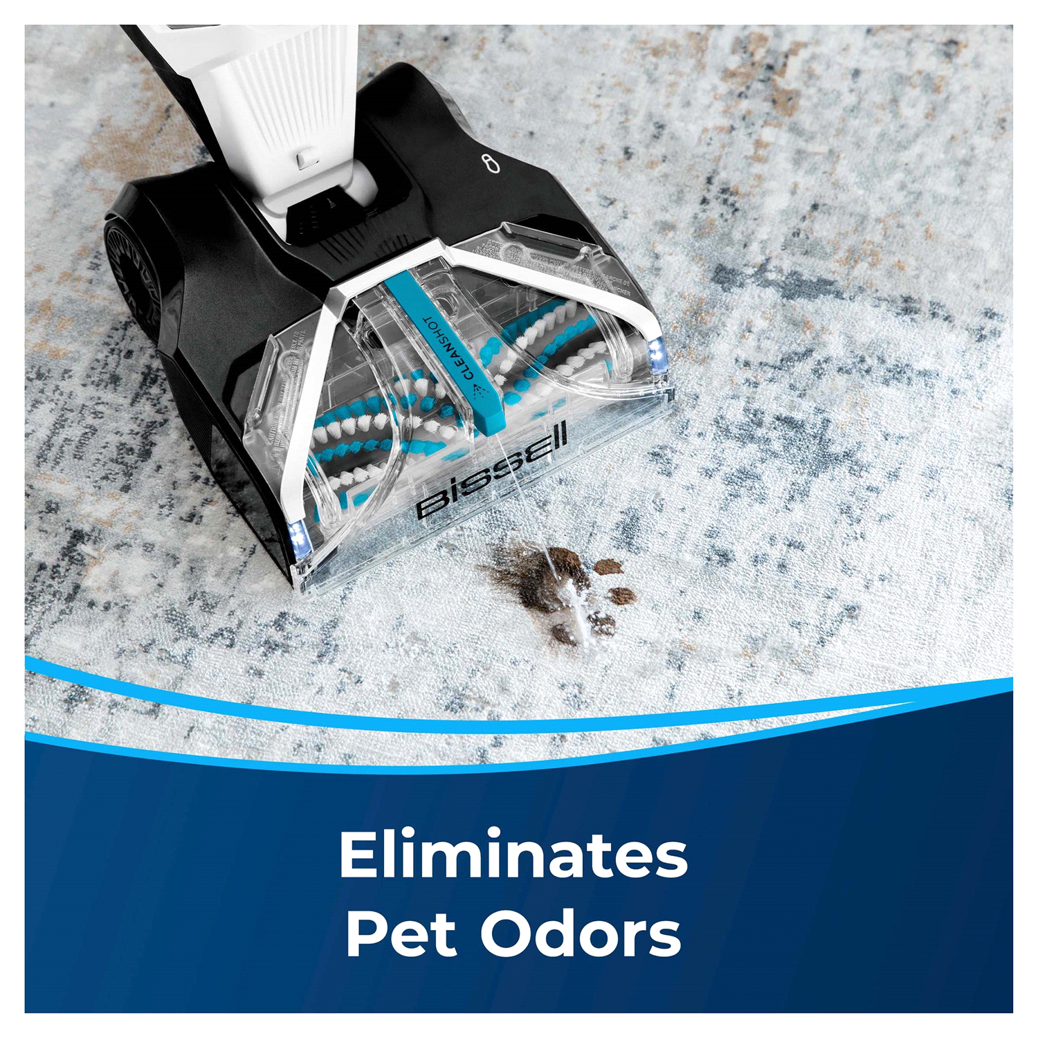 slide 4 of 5, Bissell Pet With Oxy Clean + Fresh Febreze Carpet Cleaner, 60 fl oz