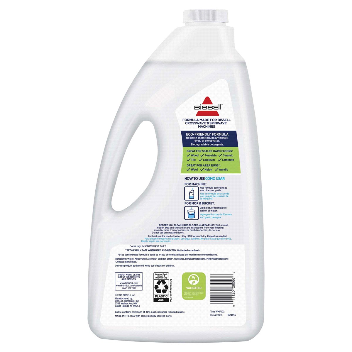 slide 2 of 2, BISSELL(R) Clean & Natural Multi-Surface Pet Formula, 64 oz