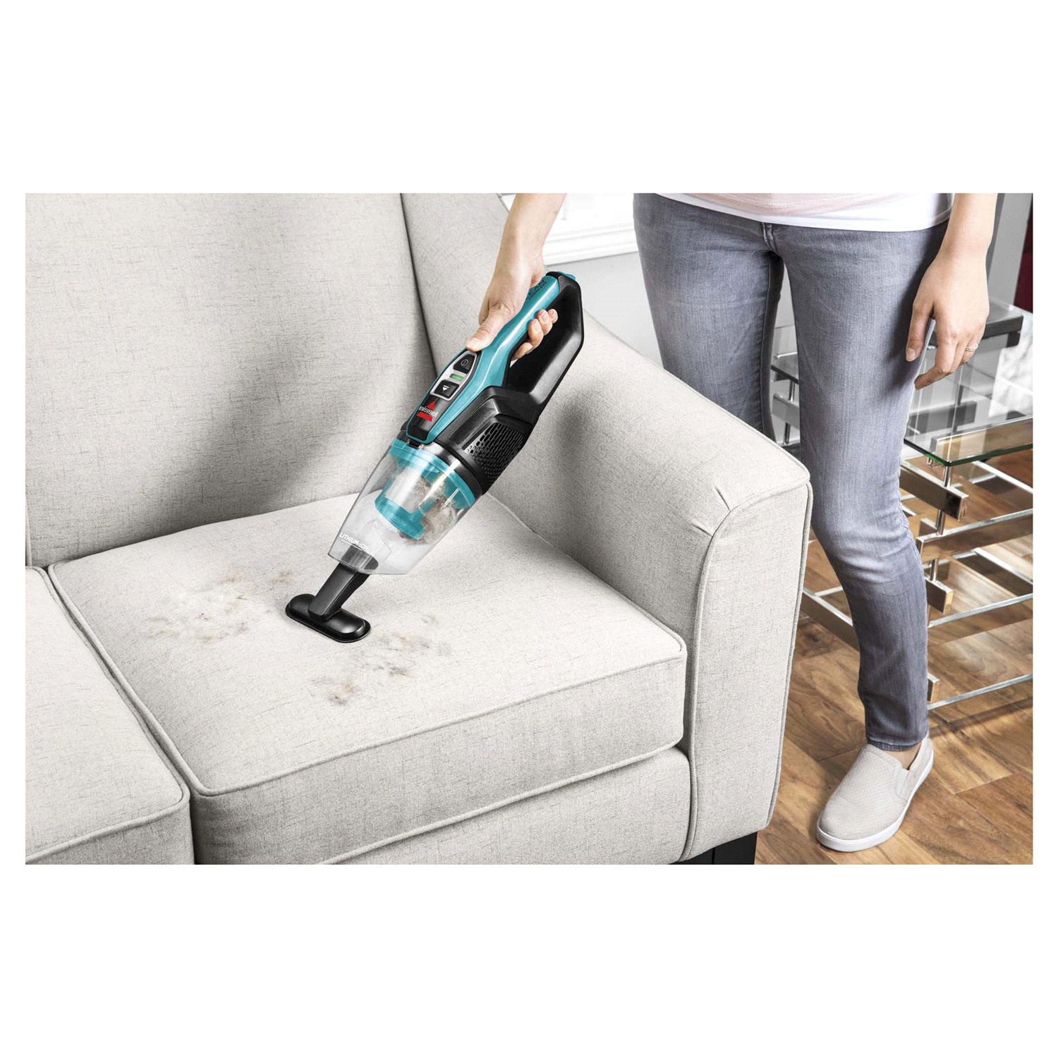 slide 5 of 5, BISSELL(R) ReadyClean(R) 2-in-1 Cordless Stick Vacuum, 1 ct