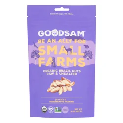 Goodsam Organic Brazil Nuts Raw And Un