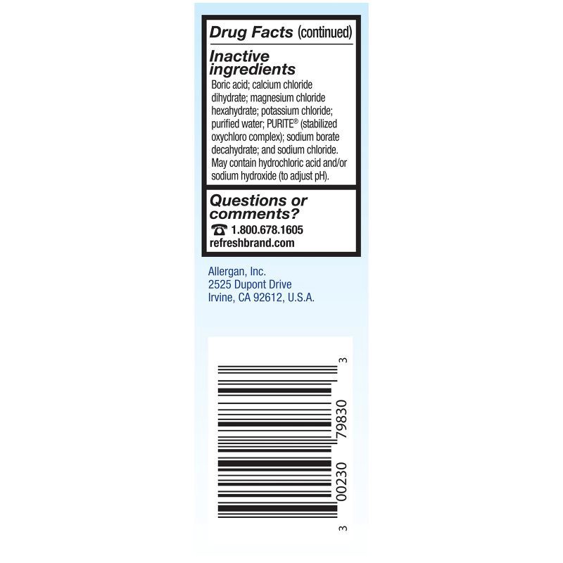 slide 5 of 13, Refresh Tears Moisture Drops for Dry Eyes - 0.5 fl oz/2ct, 2 ct; 0.5 fl oz