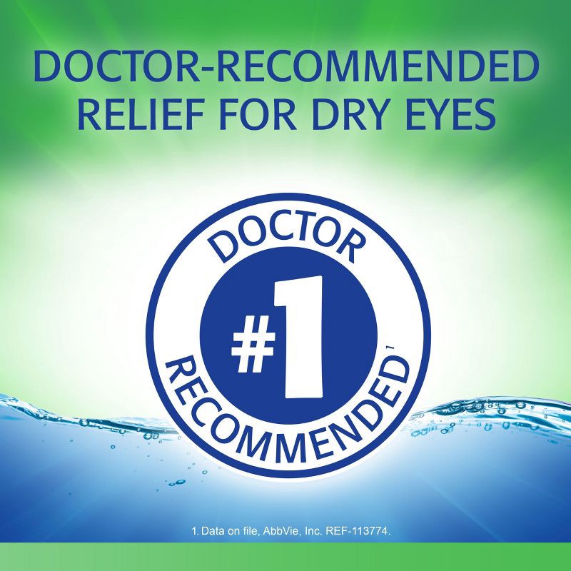 slide 6 of 13, Refresh Tears Moisture Drops for Dry Eyes - 0.5 fl oz/2ct, 2 ct; 0.5 fl oz