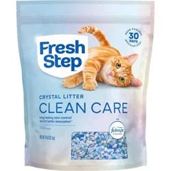 Fresh Step Crystals Premium Scented Cat and Kitty Litter - 8lb: Low Dust, Odor Control, Lightweight Crystal Formula
