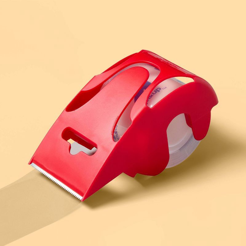 slide 2 of 3, Heavy Duty Shipping Tape with Dispenser - up&up™: Packing & Mailing Tape, 25.3 ft, Clear, 2" Width, 25.3 ft