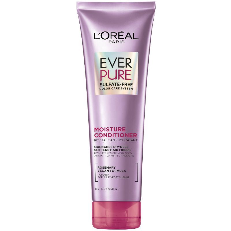 slide 1 of 10, L'Oreal Paris EverPure Moisture Rosemary Oil Conditioner for Dry Hair - 8.5 fl oz, 8.5 fl oz