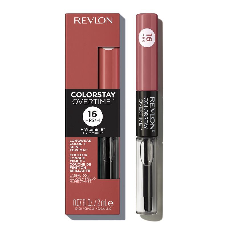 slide 2 of 8, Revlon ColorStay Overtime Lipcolor - Bare Maximum - 0.07 fl oz, 0.07 fl oz