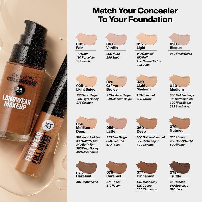 slide 10 of 11, Revlon ColorStay Makeup for Normal/Dry Skin with SPF 20 - 400 Caramel - 1 fl oz, 1 fl oz