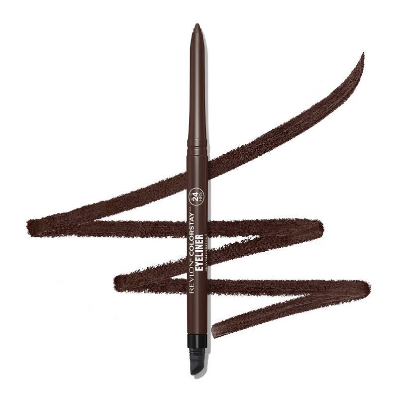 slide 2 of 9, Revlon Colorstay Waterproof Eyeliner with Built-in Smudger - 202 Black Brown - 0.01oz, 0.01 oz