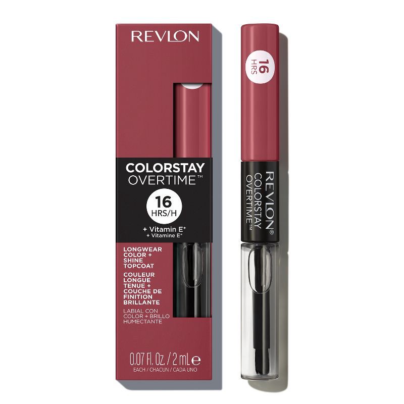 slide 2 of 8, Revlon ColorStay Overtime Lipcolor - Always Sienna - 0.07 fl oz, 0.07 fl oz