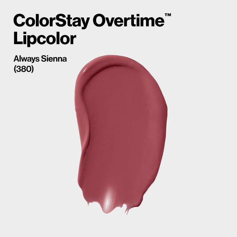 slide 3 of 8, Revlon ColorStay Overtime Lipcolor - Always Sienna - 0.07 fl oz, 0.07 fl oz