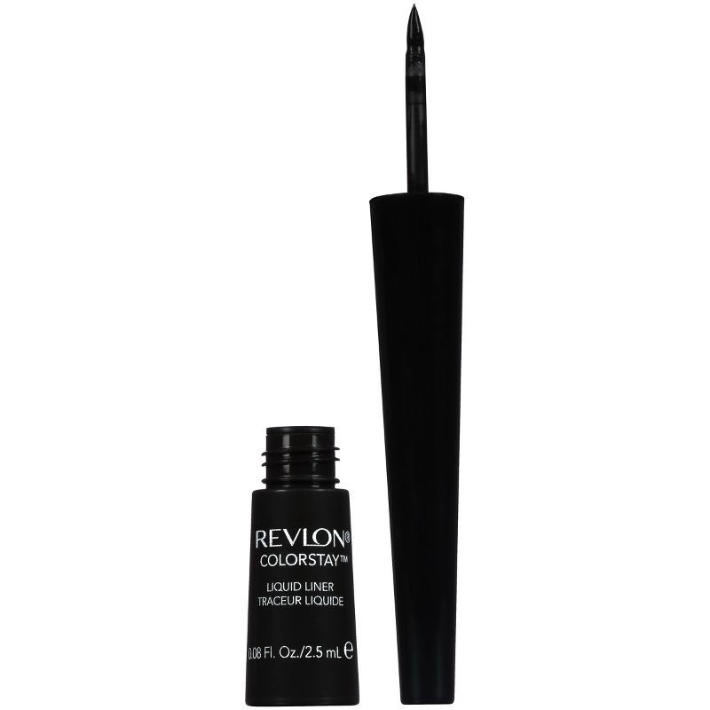 slide 2 of 5, Revlon ColorStay Liquid Eyeliner Blackest Black - 0.08oz, 0.08 oz