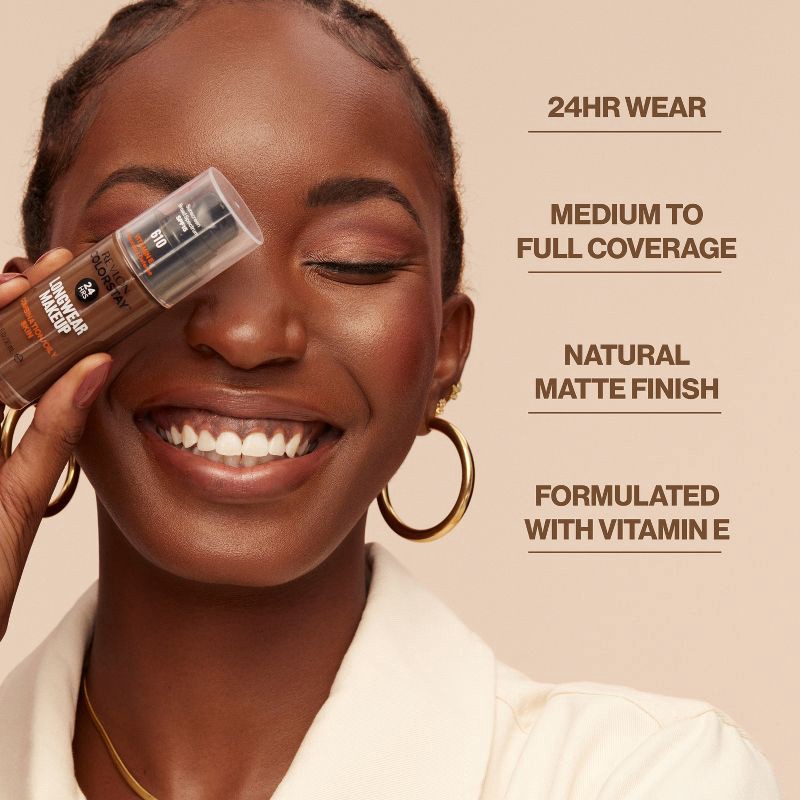 slide 4 of 9, Revlon Colorstay Makeup for Combination/Oily with SPF 15 - 150 Buff - 1 fl oz, 1 fl oz