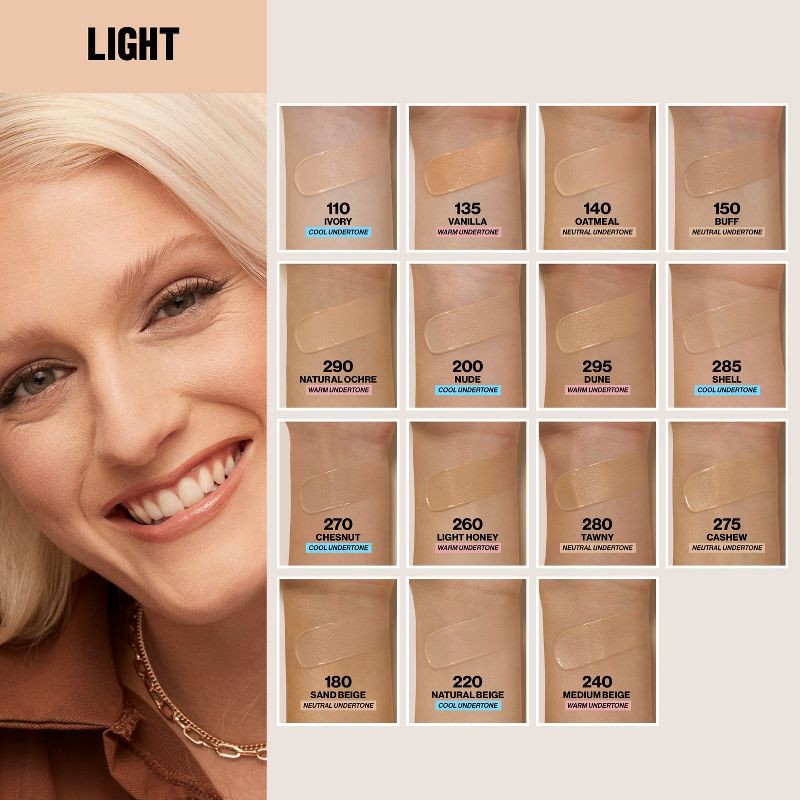 slide 8 of 9, Revlon Colorstay Makeup for Combination/Oily with SPF 15 - 150 Buff - 1 fl oz, 1 fl oz