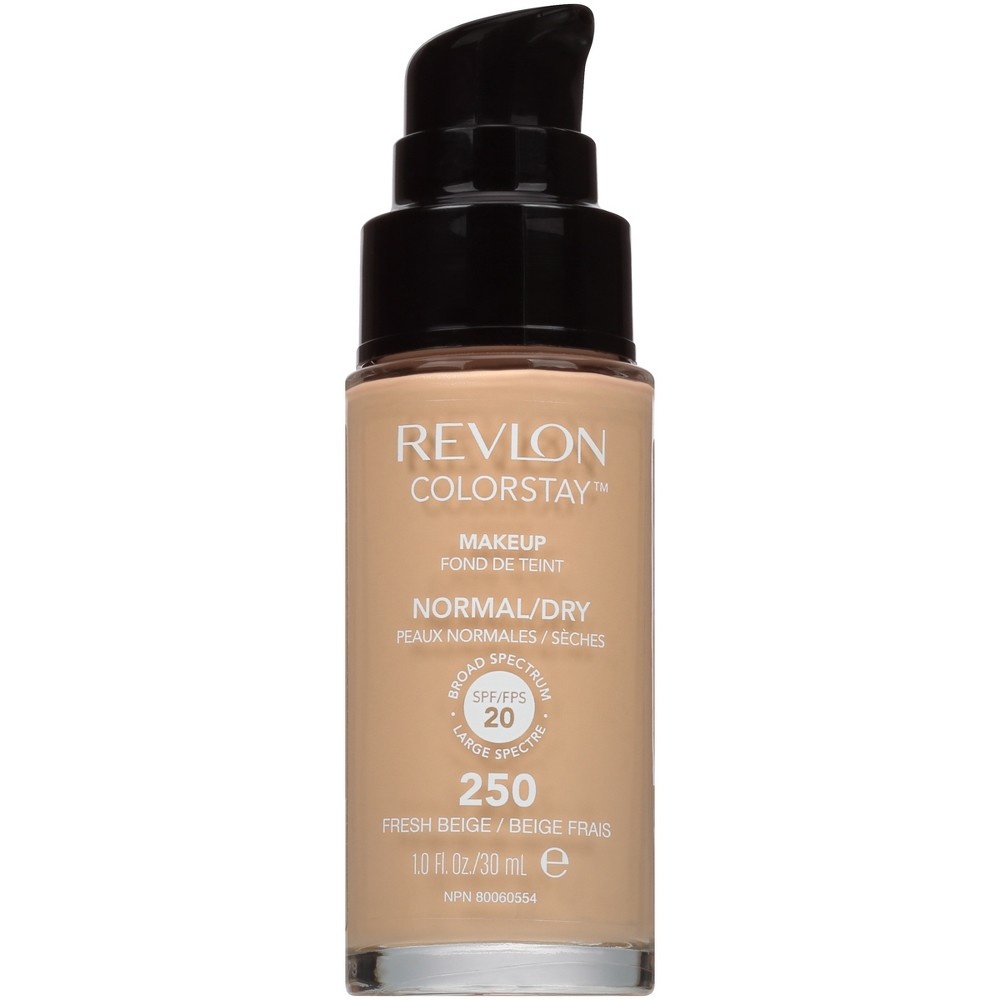 slide 3 of 4, Revlon Normal Dry Skin Makeup, Beige, 1 oz